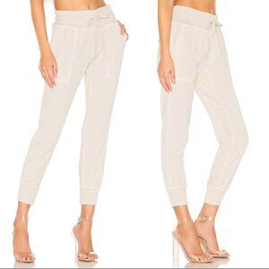 James Perse Mixed Mediat Sweatpant in Talc Cream Off White Sweats 4 L / XL
